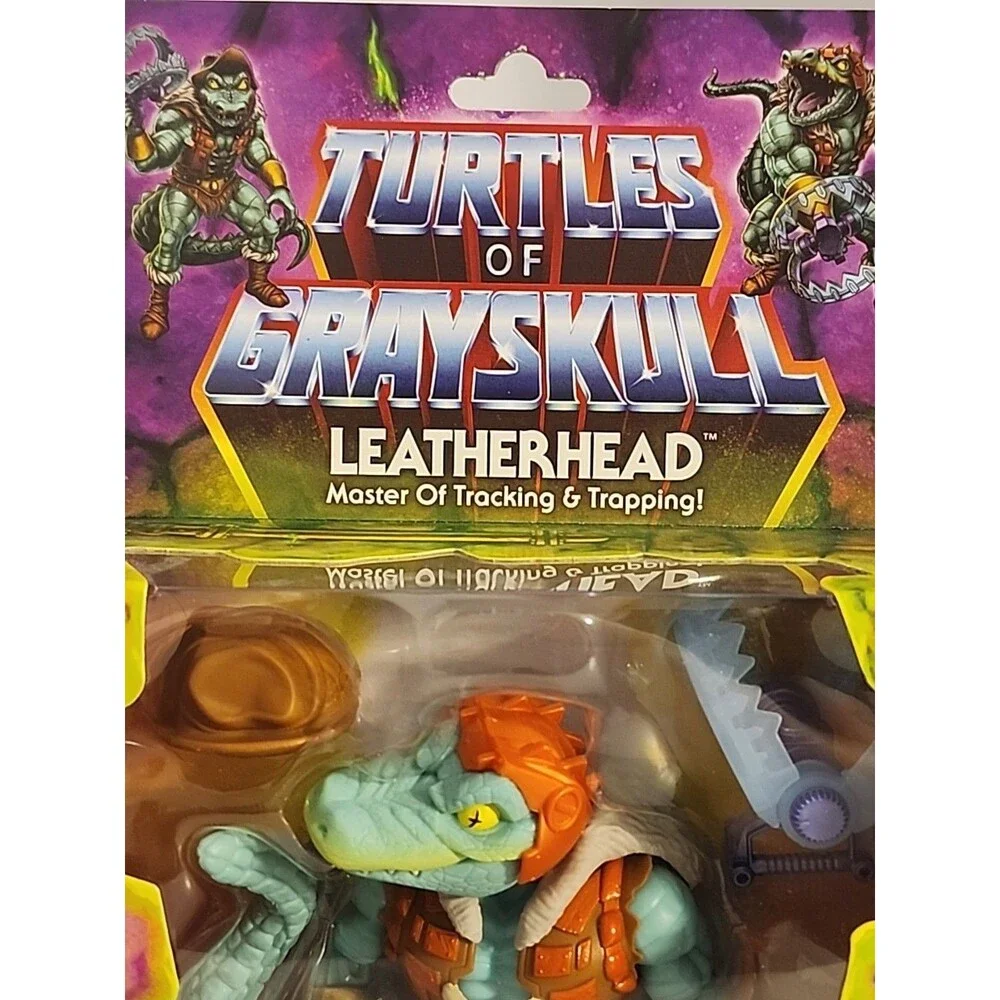 2024 Masters of the Universe - Turtles of Grayskull - Leatherhead  Action Figure
